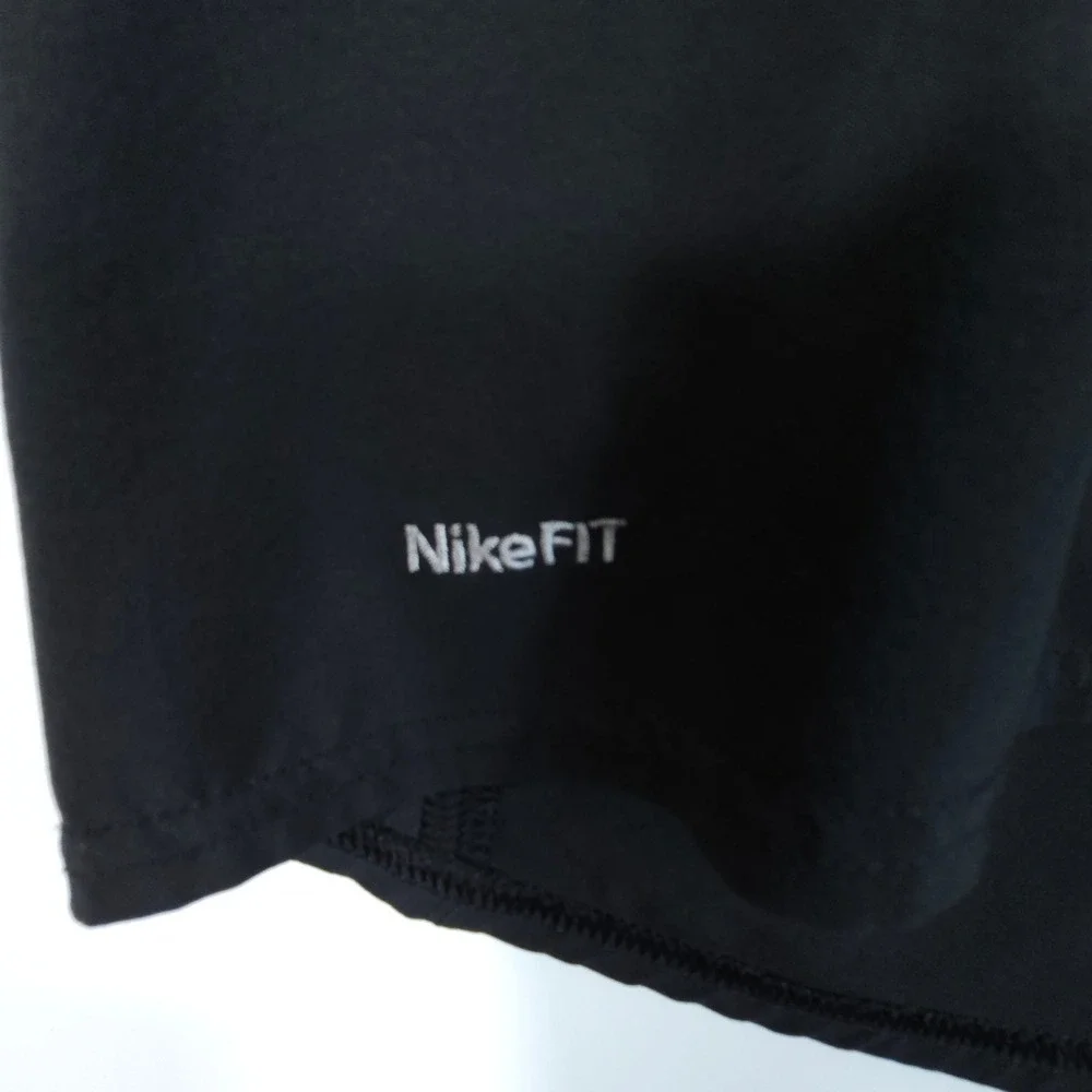 Nike Livestrong Quarter Zip Pullover Mens Small Black Yellow NikeFit Cycling